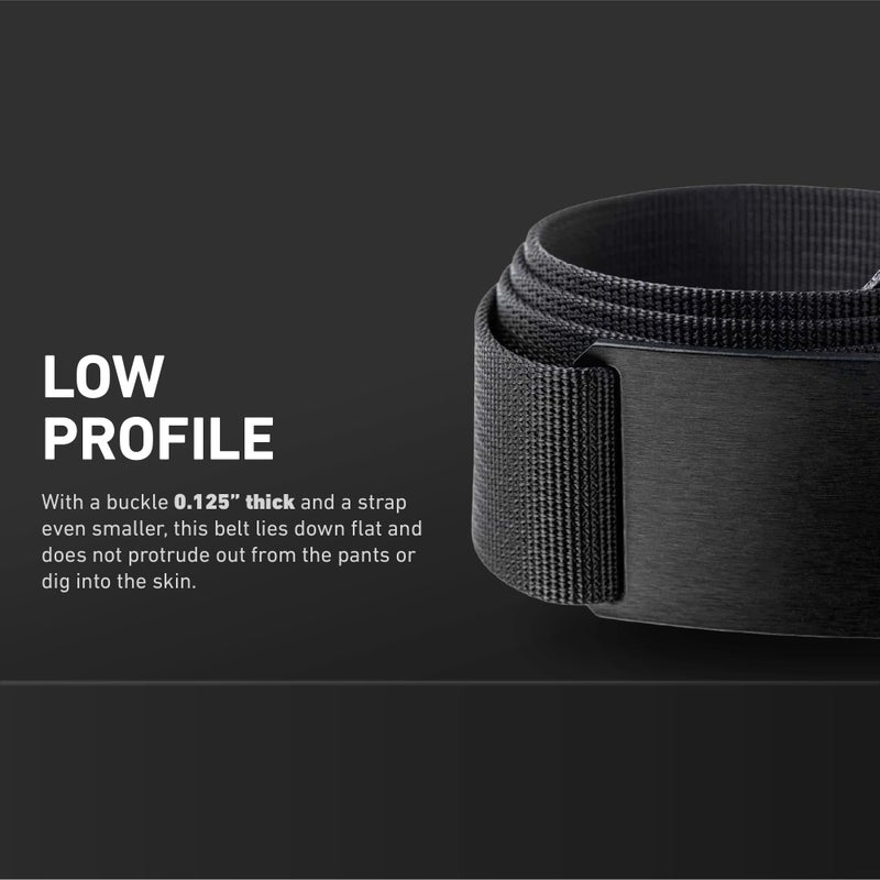 GRIP6 Ninja Belt: Durable Belts for Men & Women, Versatile Nylon Tactical Belt for Work, Golf, Casual & Outdoor Use - Made in the USA - Image 5